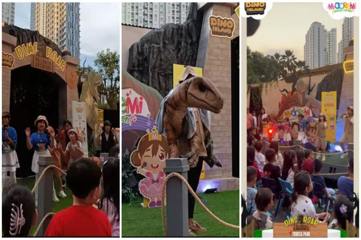Dino Roar Halloween Adventure berkolaborasi dengan Mydoremi