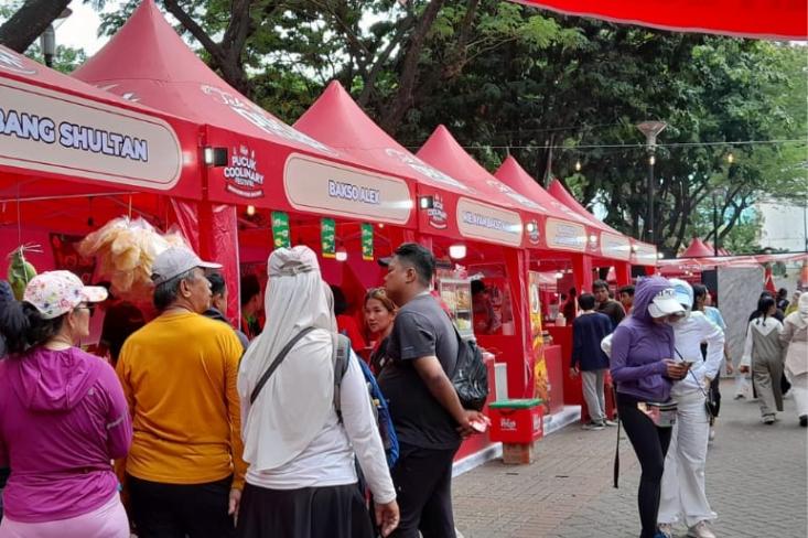 Rayakan kuliner lokal di Pucuk Coolinary Festival 2024. Foto: Novi