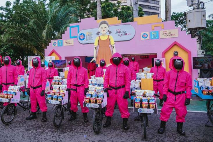 Pink Guard on the Street di acara Car Free Day Minggu, 22 Desember 2024. Foto: Ist