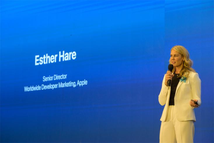 Esther Hare, Senior Director of Worldwide Developer Marketing Apple. Foto: Ist