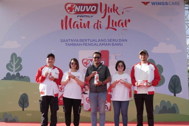 Pembukaan Kegiatan NUVO Yuk Main di Luar yang berlangsung di Cirebon