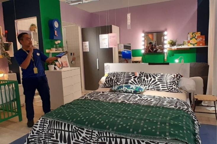 Dari ruang tamu hingga kamar tidur, IKEA siap meriahkan Imlek. Foto: Novi