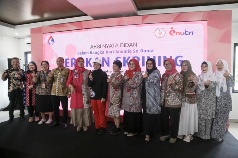 Ikatan Bidan Indonesia (IBI) Bersama e-Nutri Luncurkan Kalkulator Zat Besi