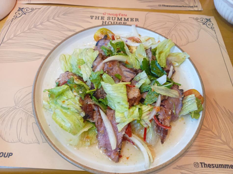 Grilled Beef Salad The Summer House