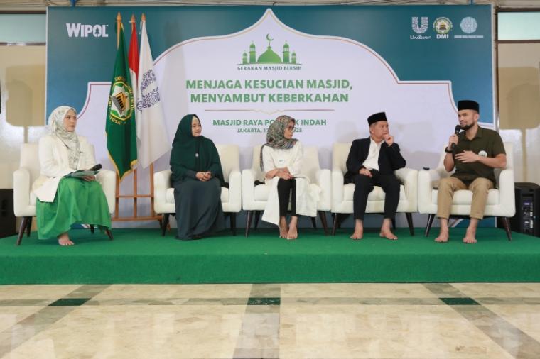 Konferensi pers Gerakan Bersih Masjid 2025