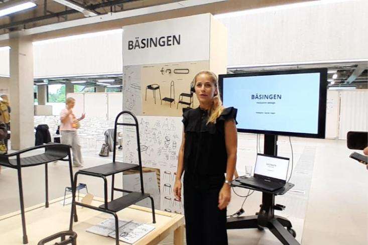 Sarah Fager, Desainer BASINGEN. Foto: Novi