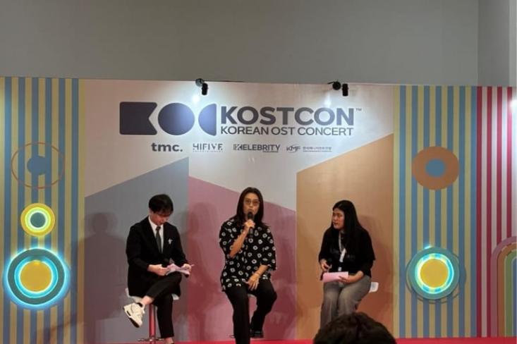 Sesi jumpa pers dan fan meet. Foto: Novi