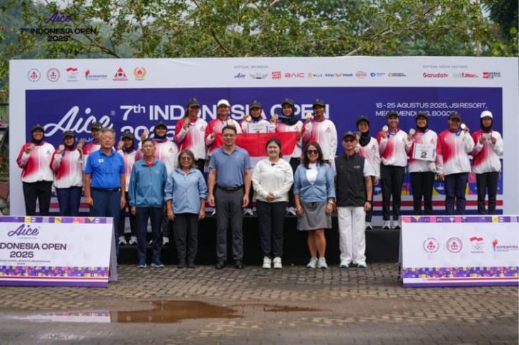 Aice 7th Indonesia Open angkat prestasi Woodball Indonesia. Foto: Ist