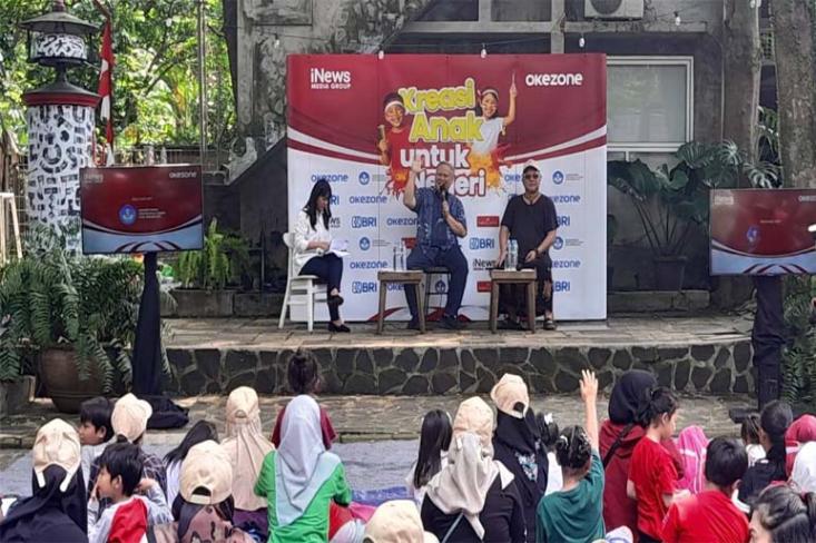Talkshow interaktif bertema 7 kebiasaan baik anak-anak. Foto: Novi