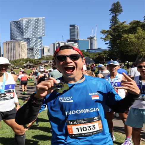 Daniel Mananta, public figure dan marathoner. Foto: Ist