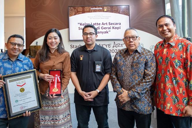 Starbucks Kembali Catatkan Rekor MURI 2025
