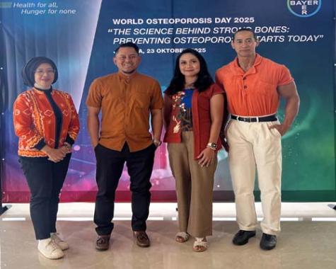 Bayer mengajak masyarakat untuk memahami pentingnya menjaga kesehatan tulang sejak usia produktif