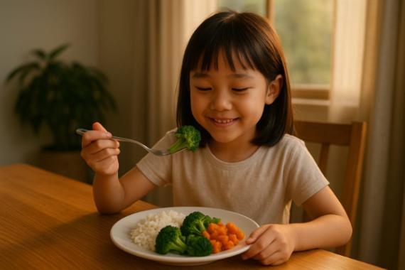 Ajarkan anak menghargai makanan