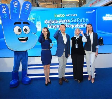 Insto luncurkan kampanye Bebas Mata SePeLe (Foto : Dok. Combiphar)
