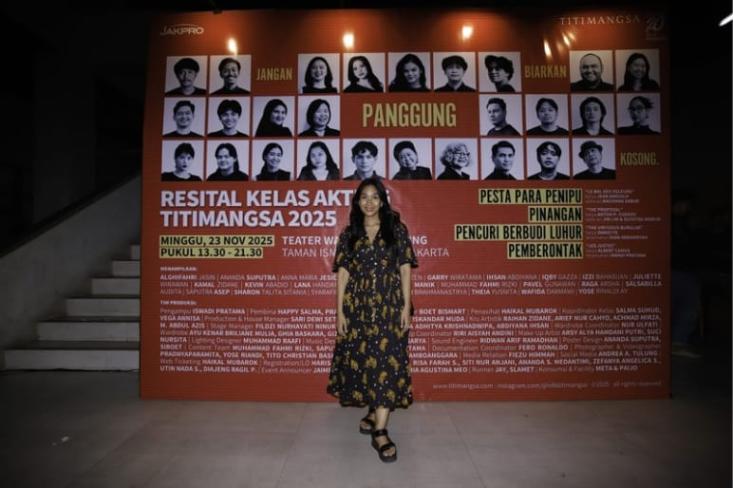 Happy Salma, Pendiri Yayasan Titimangsa. Foto: Ist