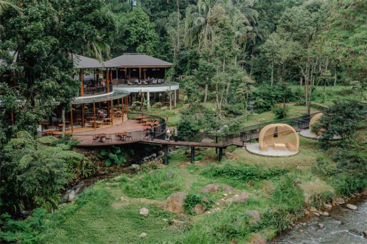 Enchanting Valley, destinasi wisata di Cisarua, Puncak Bogor, seluas 22 hektar. Foto: Ist