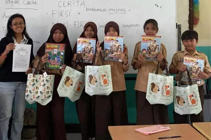 Kelompok pemenang pertama. Foto: Salwa