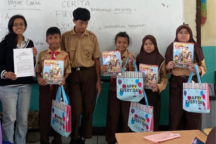 Kelompok pemenang ketiga. Foto: Salwa