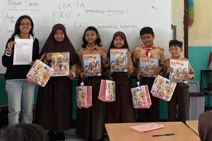 Kelompok pemenang kedua. Foto: Salwa