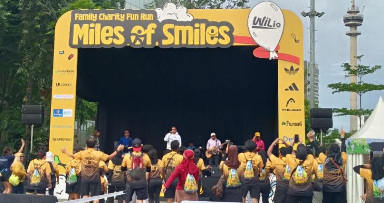 Para peserta dimanjakan dengan aneka hiburan (Foto: Efa)