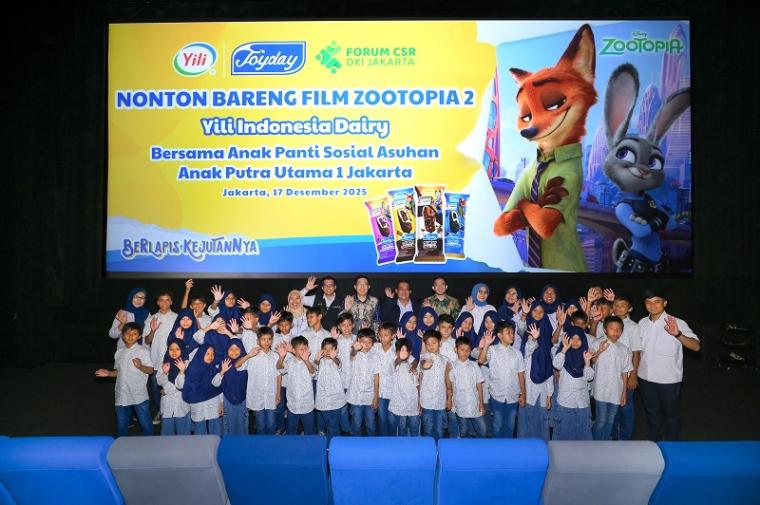 Joyday nonton bareng Zootopia 2