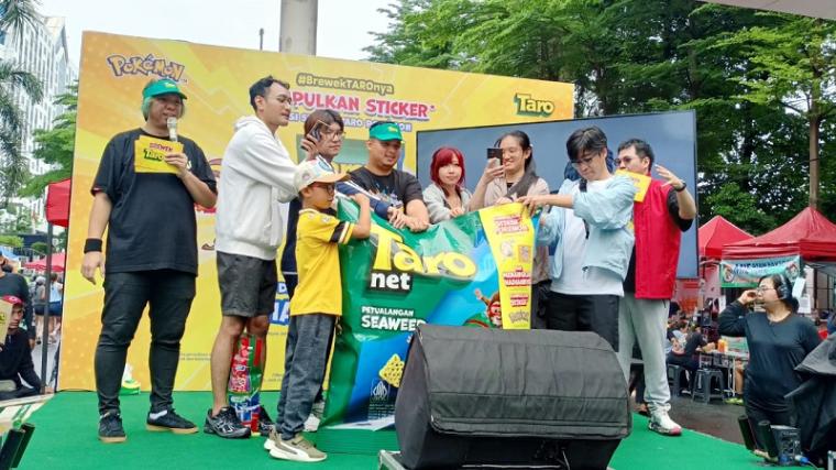 Kolaborasi Taro Pokemon