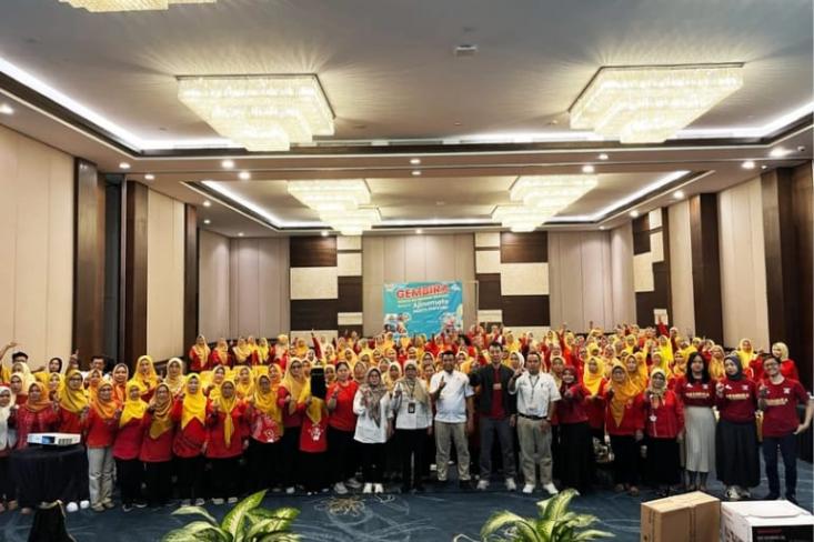 Program GEMBIRA mengedukasi lebih dari 10.000 ibu-ibu PKK dan Dharma Wanita. Foto: Ist
