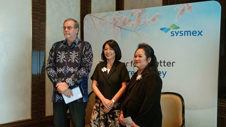 Konferensi pers CEO Forum Sysmex Indonesia 2026