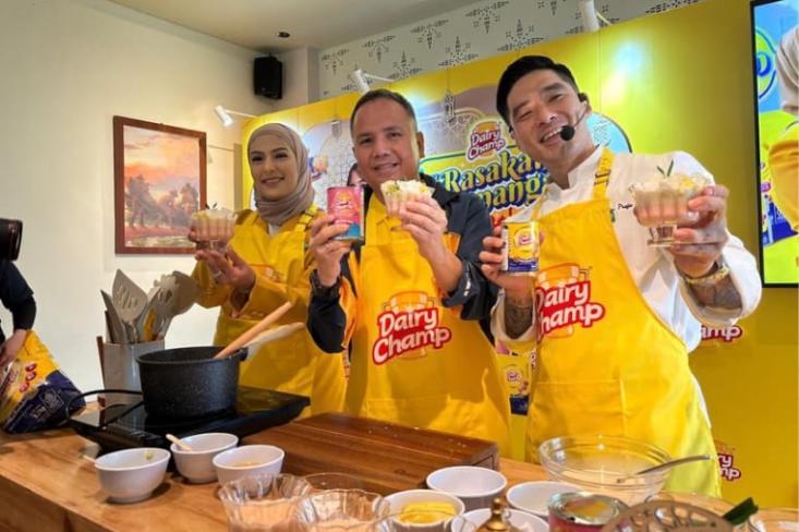 Inovasi Es Teler Milky Pudding Juara yang siap jadi primadona buka puasa. Foto: Novi
