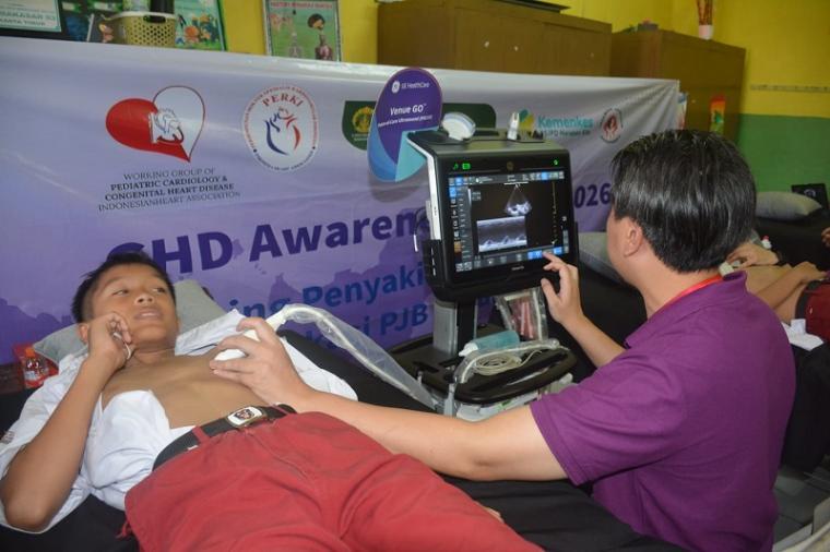 PERKI dan GE HealthCare gelar Skrining Penyakit Jantung Bawaan Skala Besar di Indonesia