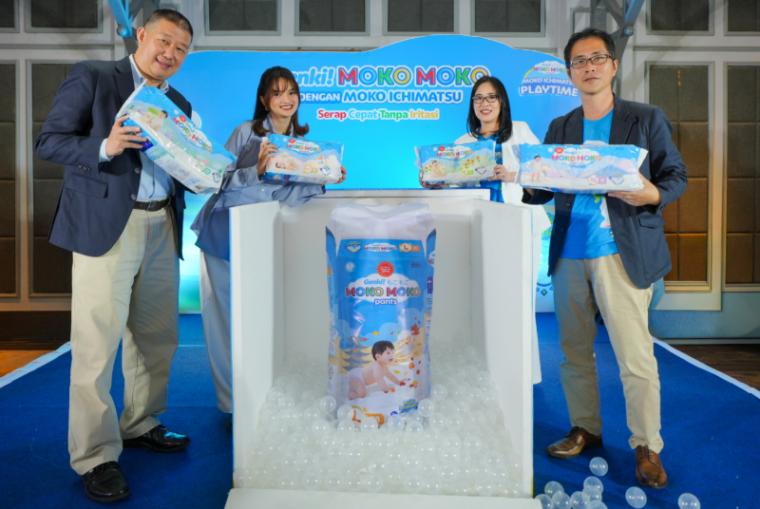 Peluncuran inovasi terbaru popok dengan teknologi Moko Itchimatsu