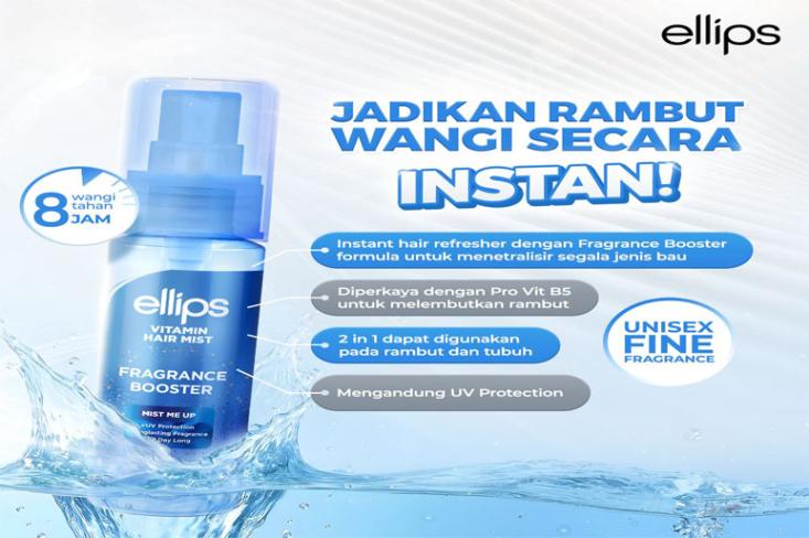 Ellips menghadirkan inovasi terbaru melalui Ellips Hair Mist - Mist Me Up. Foto: Ist