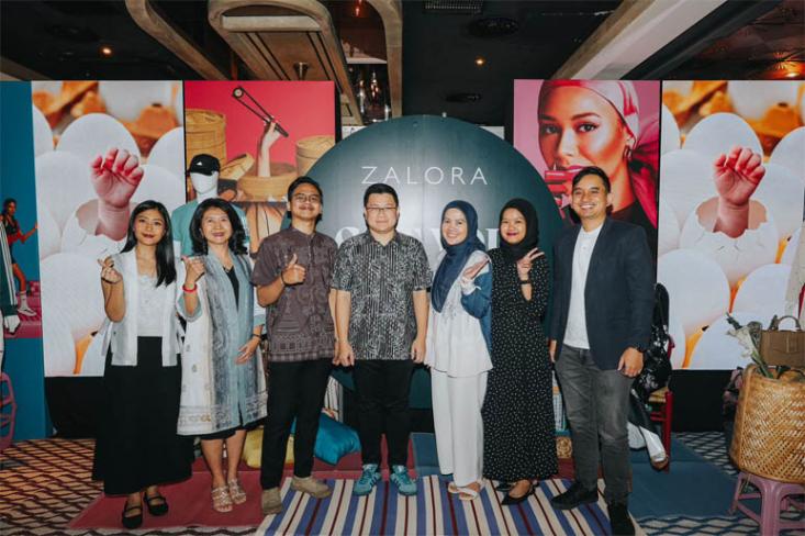 Para brand representatives berfoto bersama dalam perhelatan ZALORAYA 2026. Foto: Ist