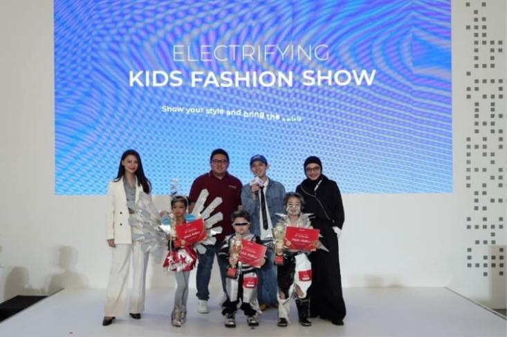 GAC Electrifying Kids Fashion Show, para pemenang kategori usia 3-6 tahun. Foto: Ist