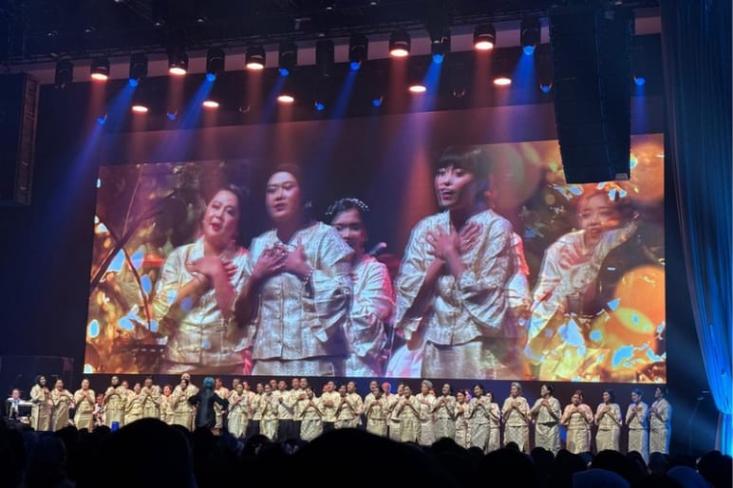Ketika seni menjadi bahasa kemanusiaan. Foto: Novi