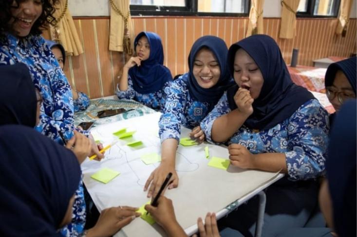 Program Health Heroes Goes to School di 14 Sekolah Menengah Atas di Tangerang. Foto: Ist