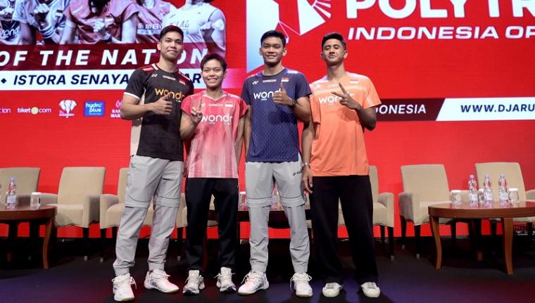 Para atlet muda yang siap bertanding di Indonesia Open 2026
