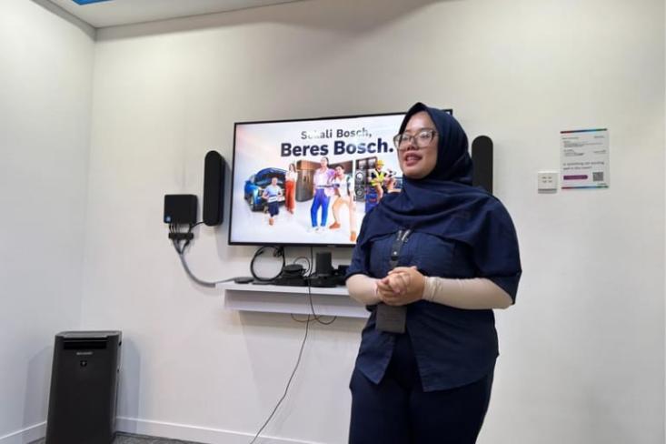 Zata Bening Awanis, Corporate Communications and Government Relations Bosch Indonesia. Foto: Novi