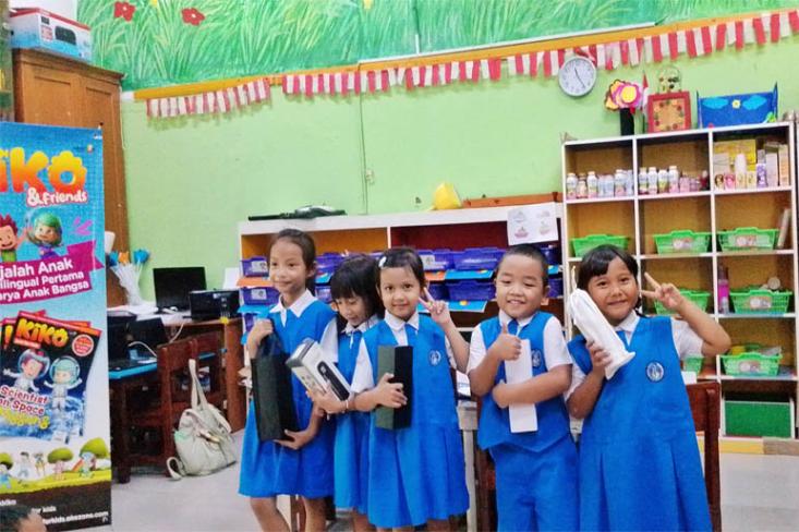 Bahagia mendapat apresiasi. Foto: Novi