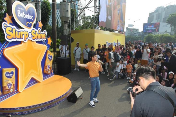 Prince Poetiray tampil dengan penuh percaya diri. Foto: Ist