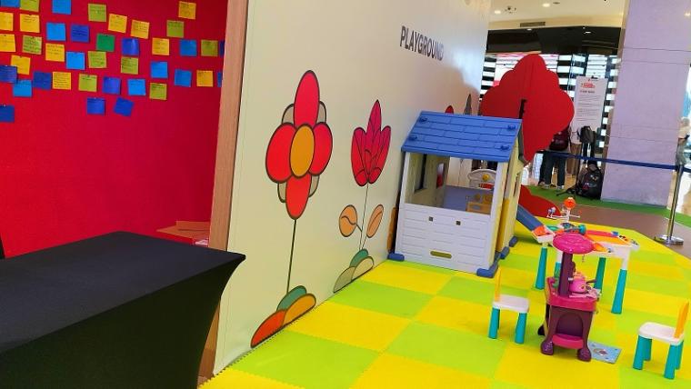 Playground di area Festival Pahlawan Anak