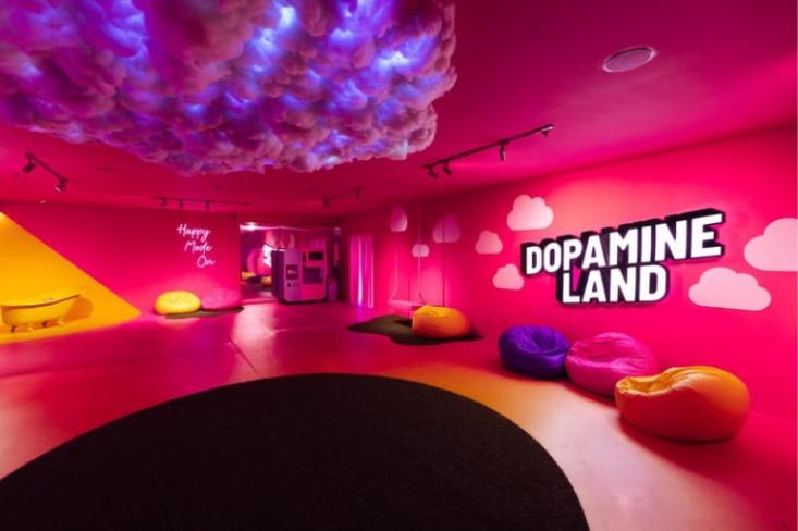 Dopamine Land dirancang khusus untuk memicu hormon kebahagiaan (dopamine). Foto: Ist