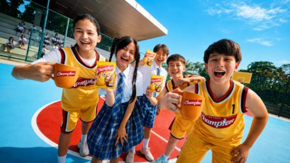 Champion minuman cokelat