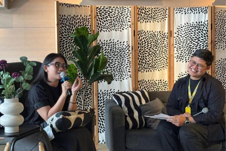Alfinda Krista Rahardyana, Interior Design Leader IKEA Indonesia (kiri). Foto: Novi