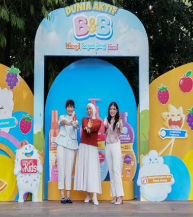 B&B hadir melalui rangkaian produk kebutuhan anak aktif