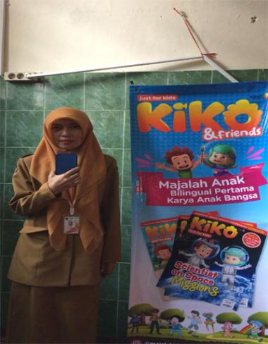 Evita Wulansari, Kepala Sekolah SDN Menteng 02 Pagi, Jakarta Pusat. Foto: Novi