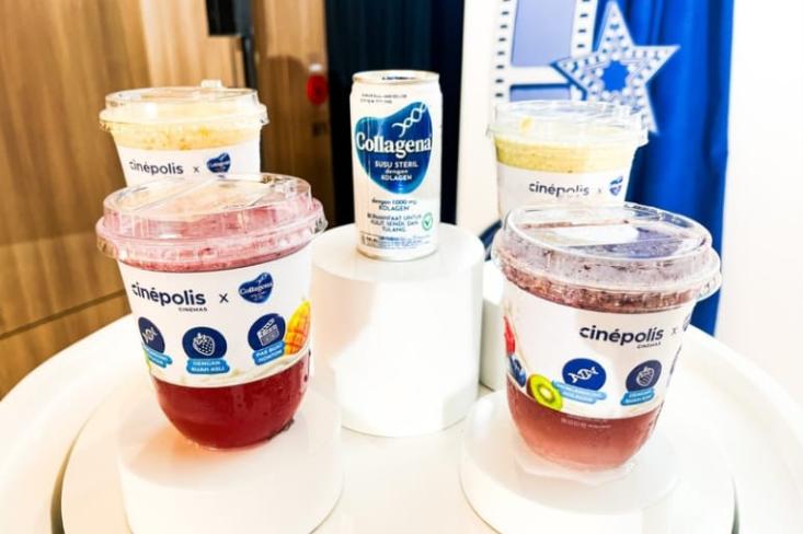 Collagena Smoothies hadir dalam empat pilihan rasa. Foto: Ist