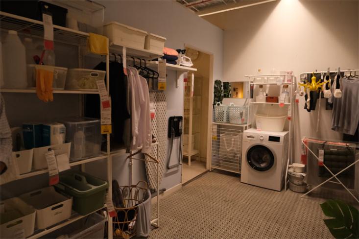 Area laundry room menjadi lebih fungsional dan mendukung aktivitas sehari-hari. Foto: Ist