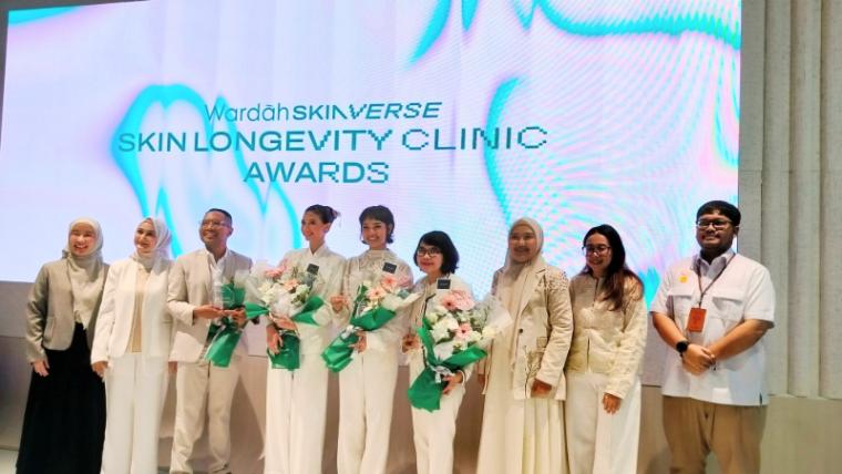 Wardah Skin Longevity Clinic raih penghargaan MURI
