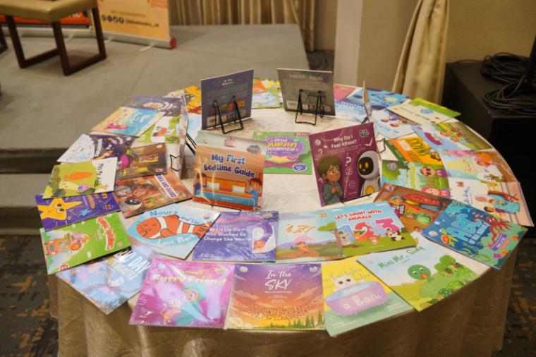 Little Umma menyiapkan lebih dari 120 judul buku